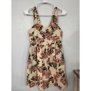 Pins & Needles Floral Cotton Sun Dress S